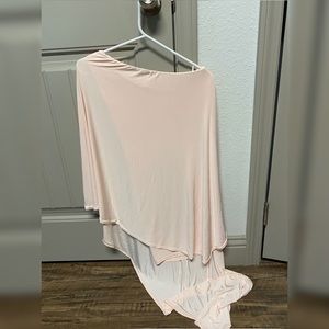 Blush Asymmetric Dress